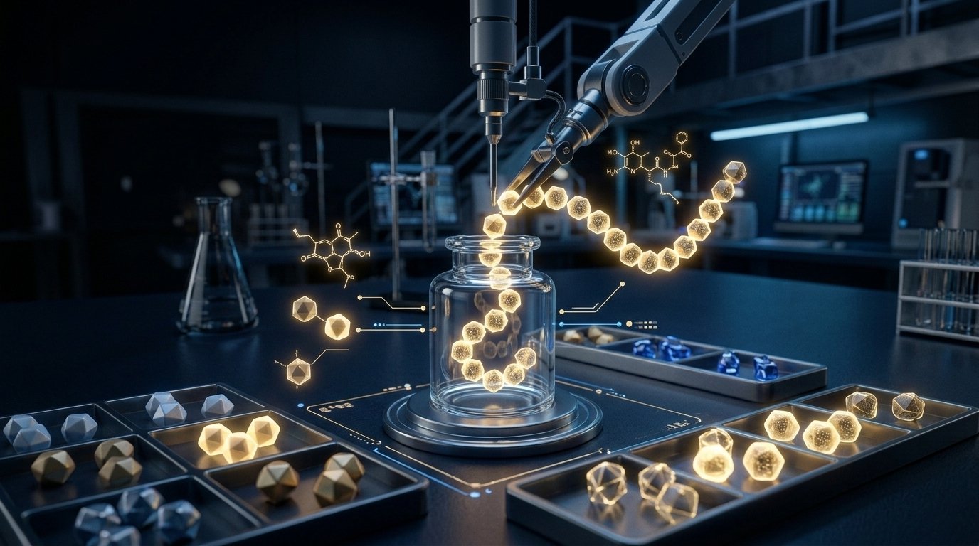 Precision peptide assembly from amino acid building blocks in a compounding pharmacy — how therapeutic peptides are manufactured